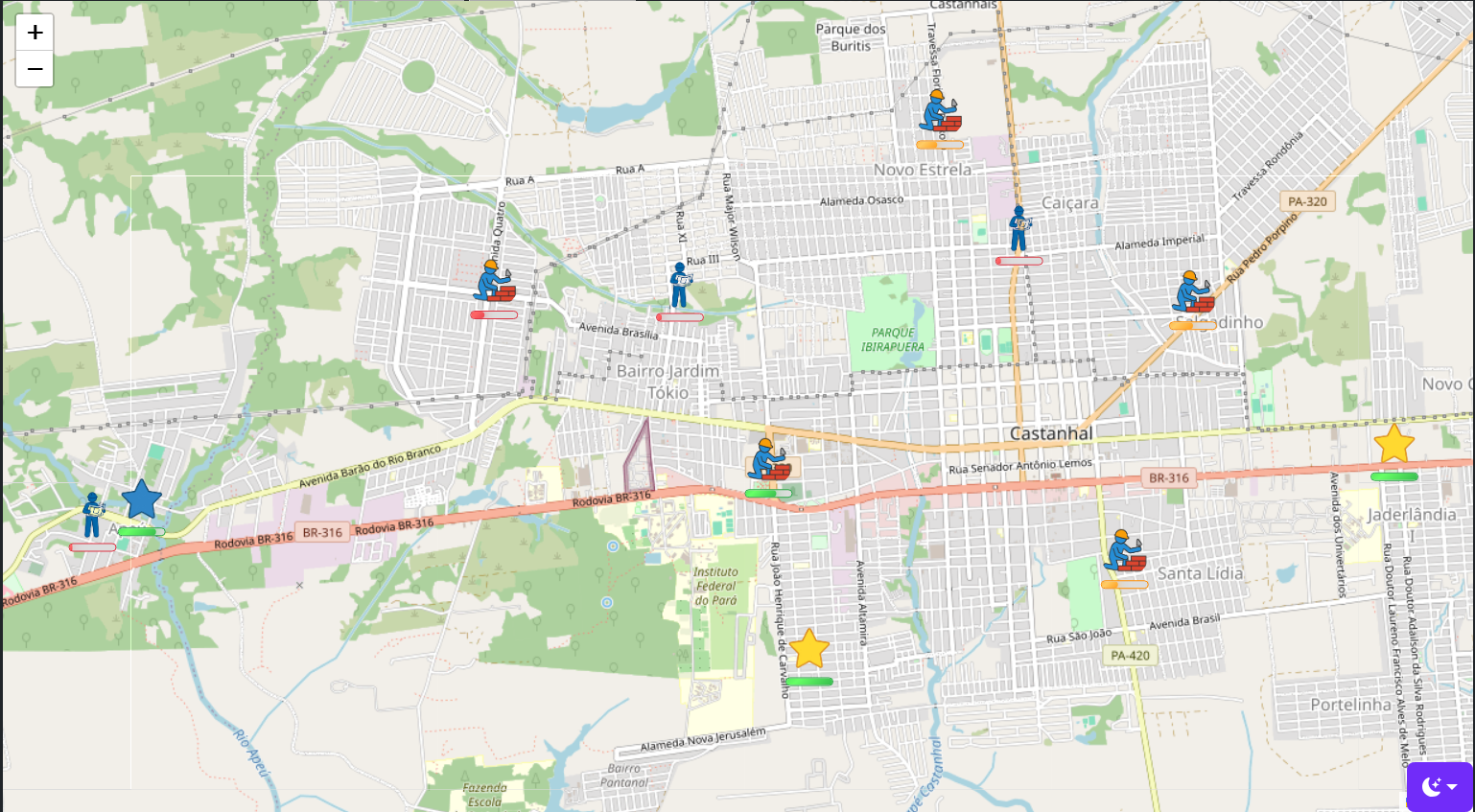 Mapa de obras